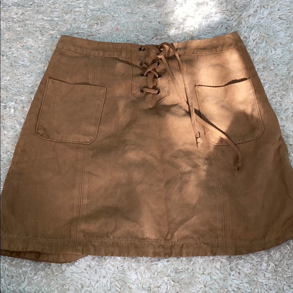 Brown skirt